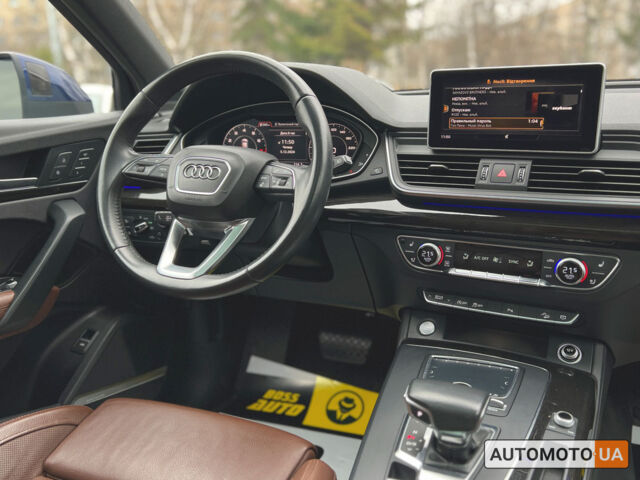 Синий Ауди Ку 5, объемом двигателя 2 л и пробегом 81 тыс. км за 33600 $, фото 17 на Automoto.ua