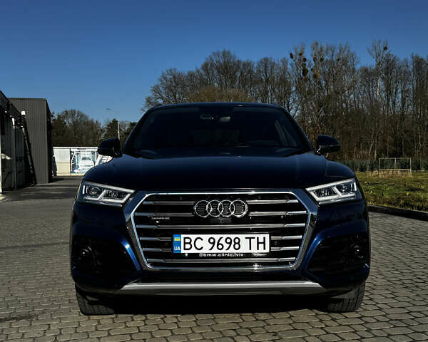 Синий Ауди Ку 5, объемом двигателя 1.98 л и пробегом 92 тыс. км за 32500 $, фото 1 на Automoto.ua