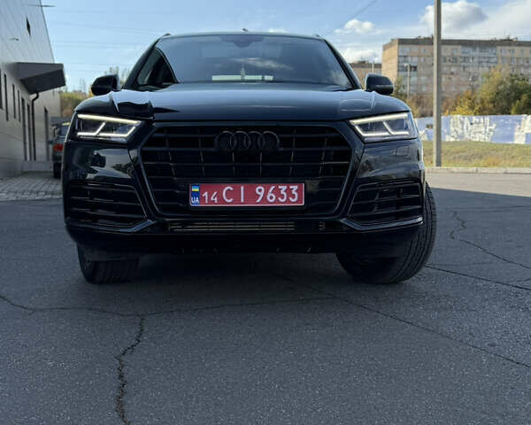 Ауди Ку 5 2017 в Кривом Роге на Automoto.ua Синий Ауди Ку 5, объемом двигателя 1.98 л и пробегом 130 тыс. км за 29800 $, фото 6 на Automoto.ua