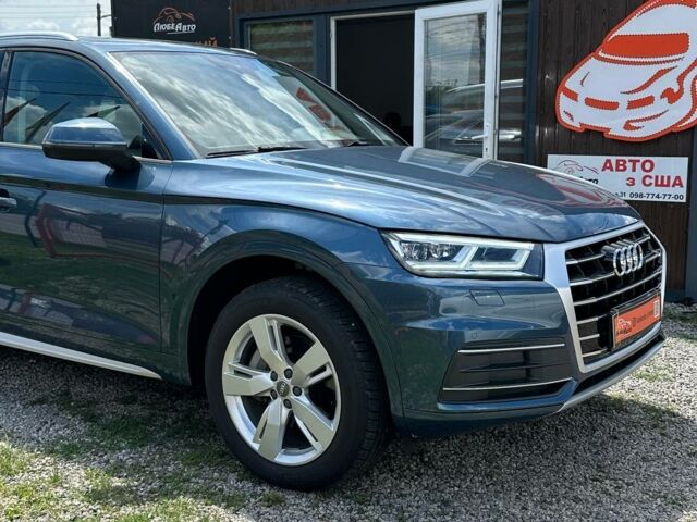Синий Ауди Ку 5, объемом двигателя 2 л и пробегом 124 тыс. км за 25500 $, фото 1 на Automoto.ua