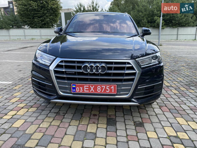 Синий Ауди Ку 5, объемом двигателя 2 л и пробегом 221 тыс. км за 25999 $, фото 1 на Automoto.ua