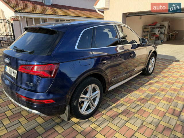 Синий Ауди Ку 5, объемом двигателя 1.97 л и пробегом 113 тыс. км за 37200 $, фото 1 на Automoto.ua