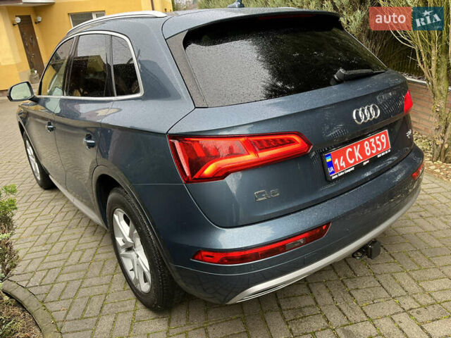 Синий Ауди Ку 5, объемом двигателя 1.98 л и пробегом 181 тыс. км за 23700 $, фото 3 на Automoto.ua