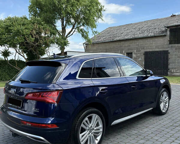Синий Ауди Ку 5, объемом двигателя 2 л и пробегом 97 тыс. км за 29000 $, фото 2 на Automoto.ua