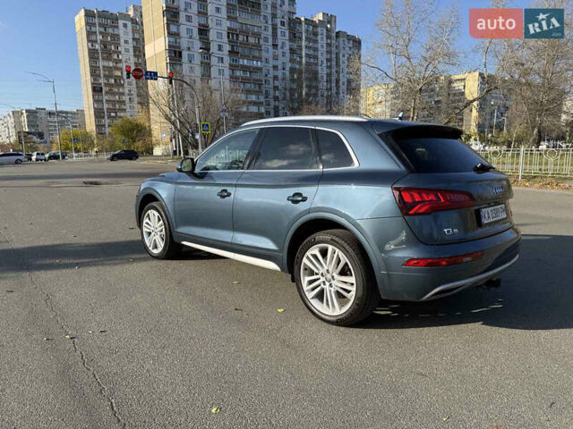 Синий Ауди Ку 5, объемом двигателя 1.98 л и пробегом 88 тыс. км за 30700 $, фото 2 на Automoto.ua