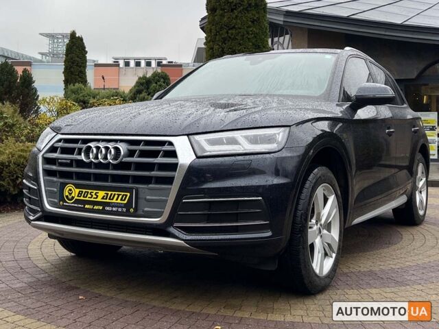 Синий Ауди Ку 5, объемом двигателя 2 л и пробегом 70 тыс. км за 29800 $, фото 2 на Automoto.ua