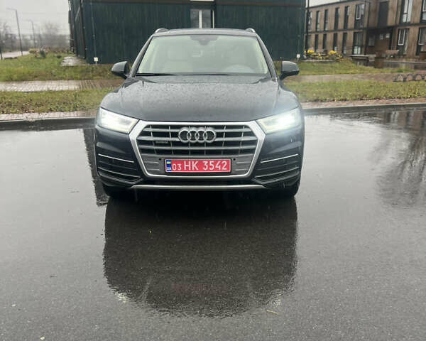 Синий Ауди Ку 5, объемом двигателя 2 л и пробегом 179 тыс. км за 23400 $, фото 4 на Automoto.ua