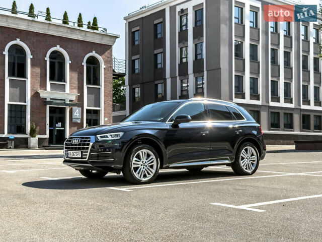 Синій Ауді Ку 5, об'ємом двигуна 2 л та пробігом 86 тис. км за 32999 $, фото 4 на Automoto.ua