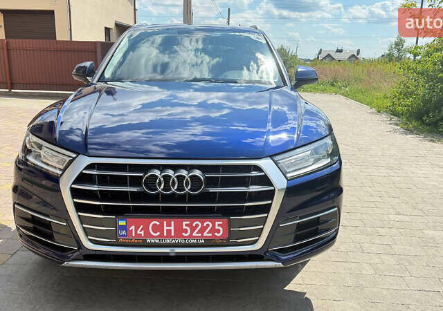 Синий Ауди Ку 5, объемом двигателя 2 л и пробегом 115 тыс. км за 24500 $, фото 2 на Automoto.ua