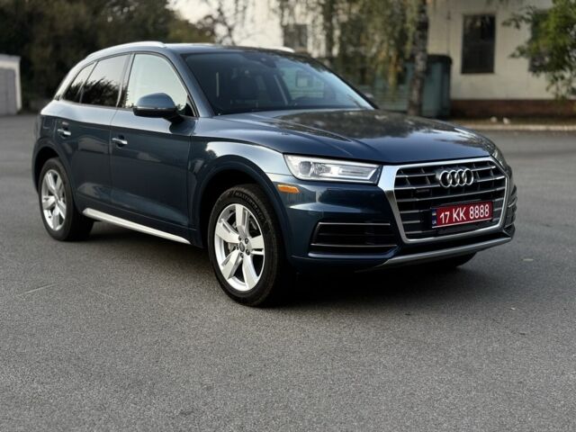 Синий Ауди Ку 5, объемом двигателя 2 л и пробегом 147 тыс. км за 27800 $, фото 1 на Automoto.ua