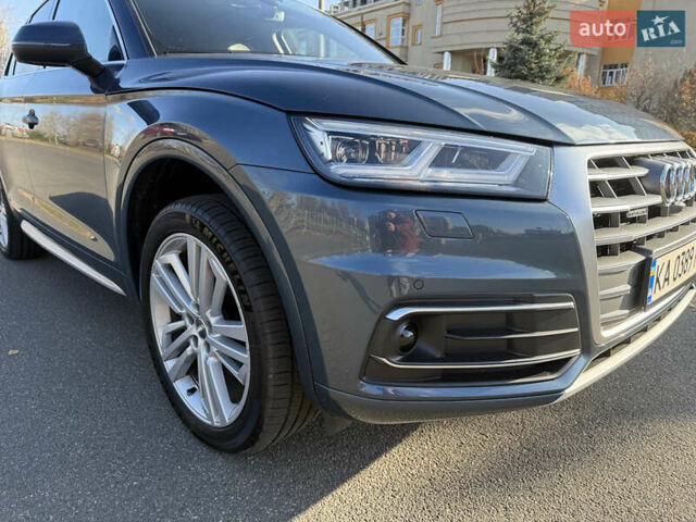 Синий Ауди Ку 5, объемом двигателя 1.98 л и пробегом 88 тыс. км за 30700 $, фото 5 на Automoto.ua