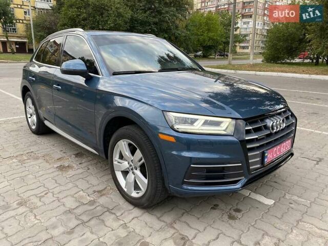 Синий Ауди Ку 5, объемом двигателя 2 л и пробегом 151 тыс. км за 23500 $, фото 8 на Automoto.ua