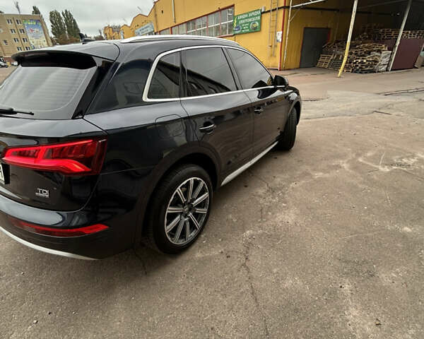 Синий Ауди Ку 5, объемом двигателя 2 л и пробегом 188 тыс. км за 30990 $, фото 1 на Automoto.ua