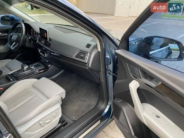 Синий Ауди Ку 5, объемом двигателя 2 л и пробегом 151 тыс. км за 23500 $, фото 18 на Automoto.ua