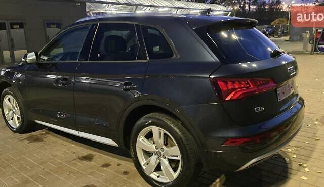 Синий Ауди Ку 5, объемом двигателя 2 л и пробегом 150 тыс. км за 22500 $, фото 3 на Automoto.ua