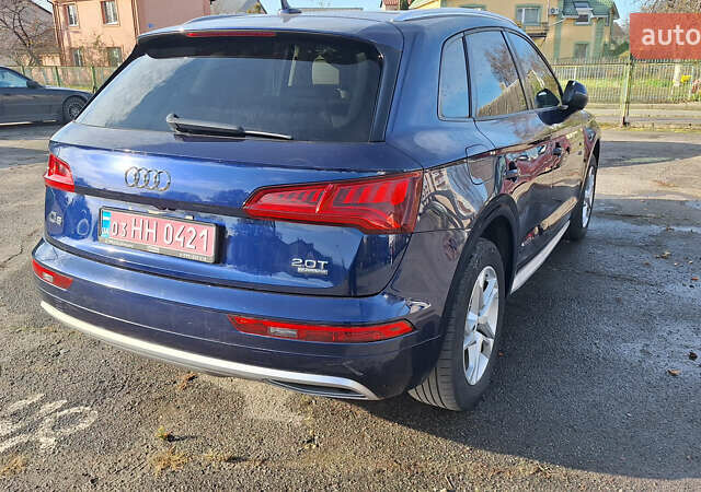 Синий Ауди Ку 5, объемом двигателя 1.98 л и пробегом 205 тыс. км за 16700 $, фото 6 на Automoto.ua