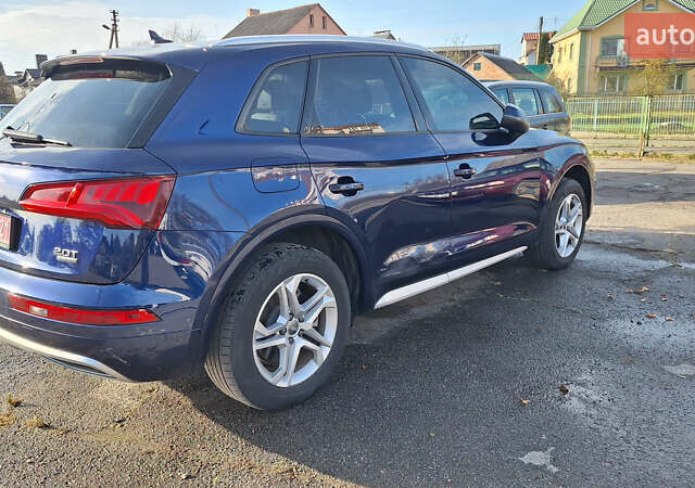 Синий Ауди Ку 5, объемом двигателя 1.98 л и пробегом 205 тыс. км за 16700 $, фото 5 на Automoto.ua