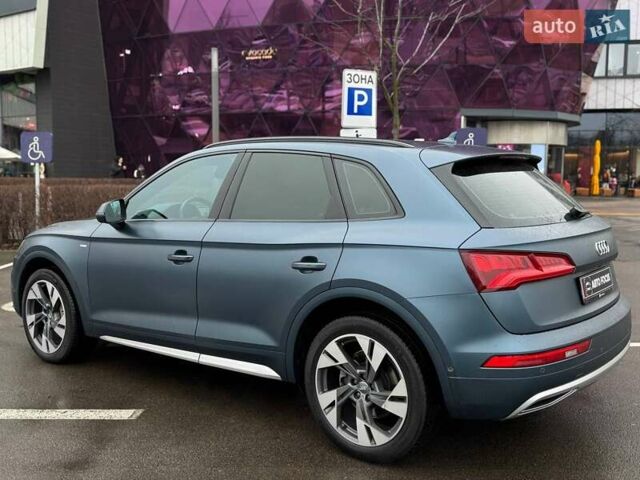Синий Ауди Ку 5, объемом двигателя 2.97 л и пробегом 191 тыс. км за 55990 $, фото 4 на Automoto.ua