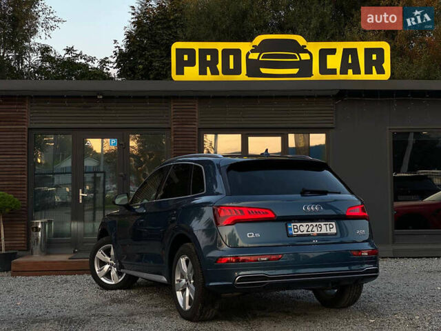 Синий Ауди Ку 5, объемом двигателя 1.98 л и пробегом 83 тыс. км за 27900 $, фото 3 на Automoto.ua