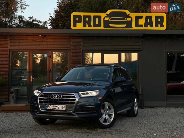 Синий Ауди Ку 5, объемом двигателя 1.98 л и пробегом 83 тыс. км за 27900 $, фото 1 на Automoto.ua