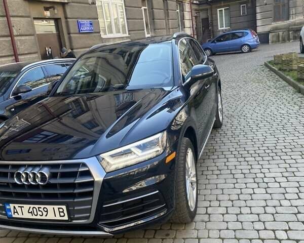 Синий Ауди Ку 5, объемом двигателя 1.98 л и пробегом 53 тыс. км за 28000 $, фото 16 на Automoto.ua