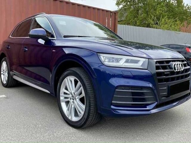 Синий Ауди Ку 5, объемом двигателя 2 л и пробегом 93 тыс. км за 18200 $, фото 2 на Automoto.ua