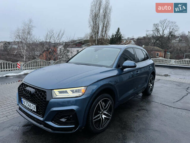 Синий Ауди Ку 5, объемом двигателя 2 л и пробегом 35 тыс. км за 30700 $, фото 8 на Automoto.ua