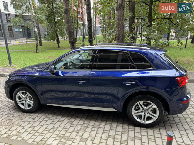 Синий Ауди Ку 5, объемом двигателя 2 л и пробегом 158 тыс. км за 21400 $, фото 5 на Automoto.ua