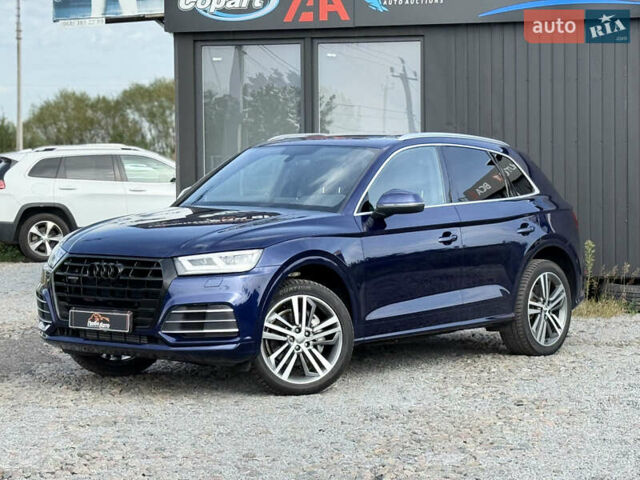 Синій Ауді Ку 5, об'ємом двигуна 2 л та пробігом 70 тис. км за 25300 $, фото 4 на Automoto.ua
