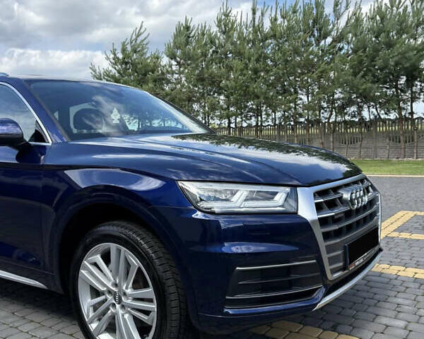 Синий Ауди Ку 5, объемом двигателя 2 л и пробегом 97 тыс. км за 29000 $, фото 11 на Automoto.ua