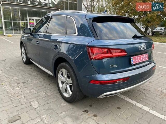 Синий Ауди Ку 5, объемом двигателя 2 л и пробегом 151 тыс. км за 23500 $, фото 4 на Automoto.ua
