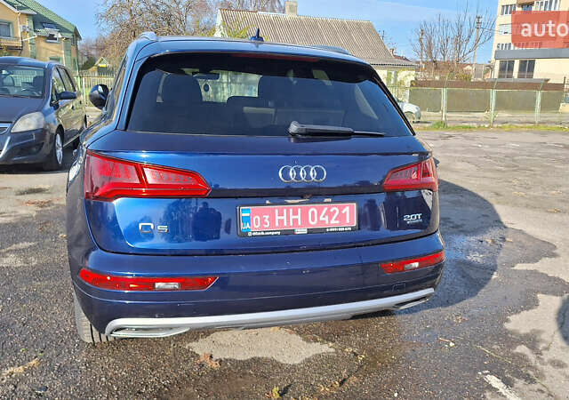 Синий Ауди Ку 5, объемом двигателя 1.98 л и пробегом 205 тыс. км за 16700 $, фото 2 на Automoto.ua