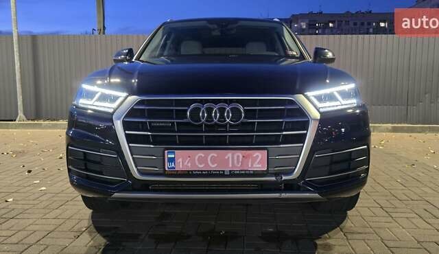 Синий Ауди Ку 5, объемом двигателя 2 л и пробегом 150 тыс. км за 22500 $, фото 9 на Automoto.ua