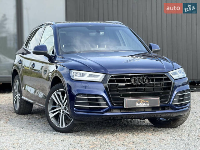 Синій Ауді Ку 5, об'ємом двигуна 2 л та пробігом 70 тис. км за 25300 $, фото 1 на Automoto.ua