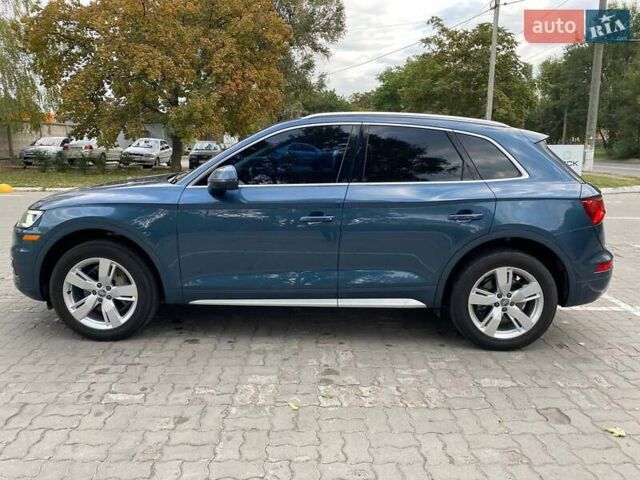 Синий Ауди Ку 5, объемом двигателя 2 л и пробегом 151 тыс. км за 23500 $, фото 3 на Automoto.ua