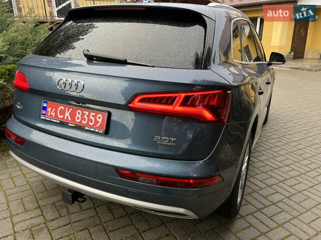 Синий Ауди Ку 5, объемом двигателя 1.98 л и пробегом 181 тыс. км за 23700 $, фото 2 на Automoto.ua