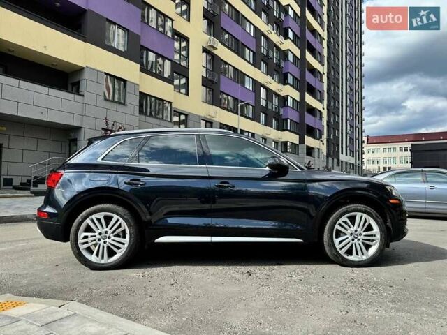 Синий Ауди Ку 5, объемом двигателя 1.98 л и пробегом 89 тыс. км за 21900 $, фото 3 на Automoto.ua