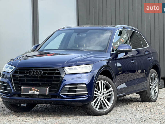 Синій Ауді Ку 5, об'ємом двигуна 2 л та пробігом 70 тис. км за 25300 $, фото 2 на Automoto.ua