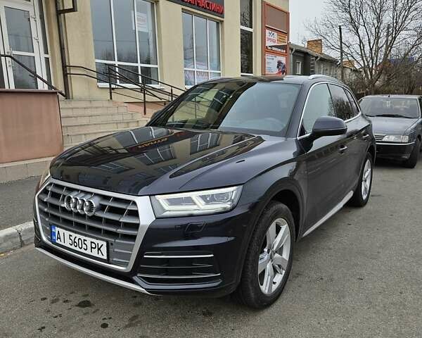 Синий Ауди Ку 5, объемом двигателя 1.98 л и пробегом 130 тыс. км за 26990 $, фото 1 на Automoto.ua