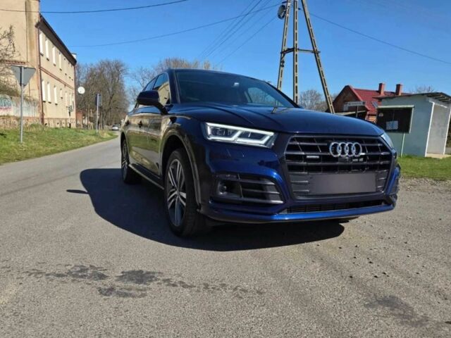 Синий Ауди Ку 5, объемом двигателя 2 л и пробегом 73 тыс. км за 18000 $, фото 1 на Automoto.ua