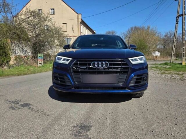 Синий Ауди Ку 5, объемом двигателя 2 л и пробегом 73 тыс. км за 18000 $, фото 3 на Automoto.ua