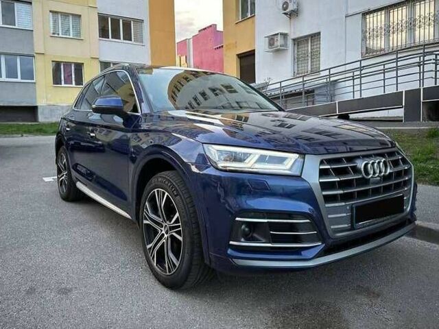 Синий Ауди Ку 5, объемом двигателя 2 л и пробегом 105 тыс. км за 19000 $, фото 3 на Automoto.ua