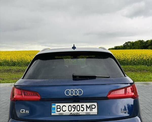 Синий Ауди Ку 5, объемом двигателя 1.98 л и пробегом 109 тыс. км за 28800 $, фото 5 на Automoto.ua