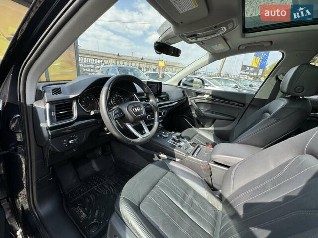 Синий Ауди Ку 5, объемом двигателя 2 л и пробегом 195 тыс. км за 22900 $, фото 49 на Automoto.ua