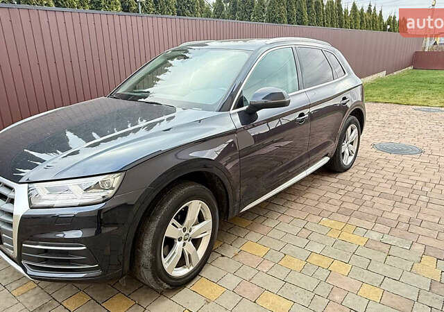 Синий Ауди Ку 5, объемом двигателя 1.98 л и пробегом 123 тыс. км за 24900 $, фото 1 на Automoto.ua