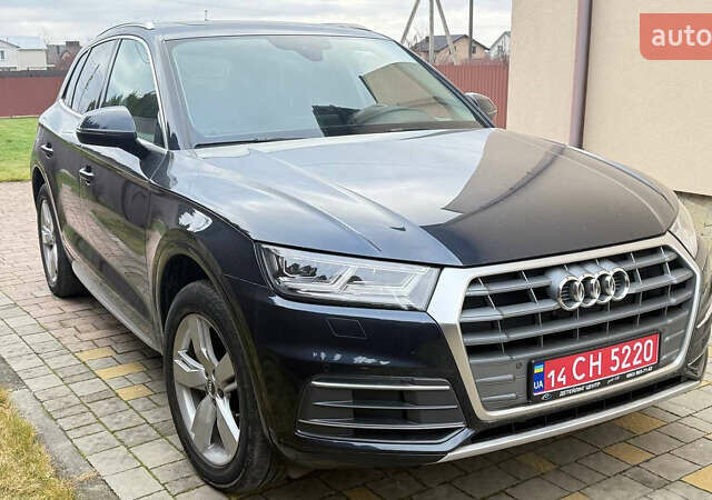 Синий Ауди Ку 5, объемом двигателя 1.98 л и пробегом 123 тыс. км за 24900 $, фото 5 на Automoto.ua