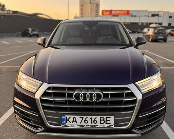 Синий Ауди Ку 5, объемом двигателя 1.98 л и пробегом 115 тыс. км за 30000 $, фото 5 на Automoto.ua