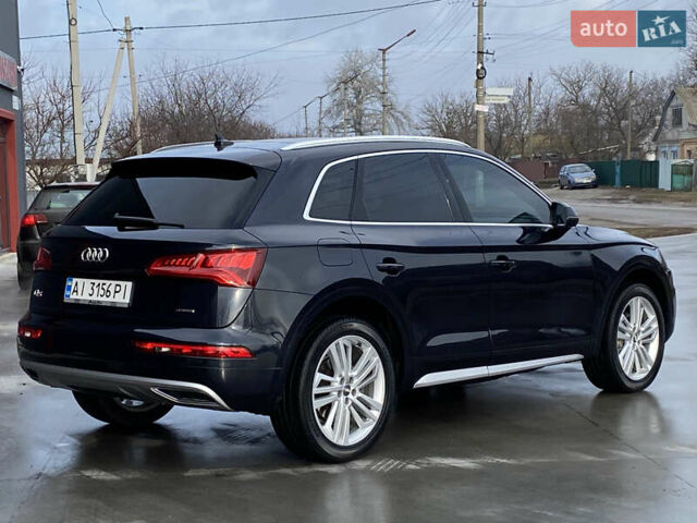Синий Ауди Ку 5, объемом двигателя 1.98 л и пробегом 60 тыс. км за 26300 $, фото 11 на Automoto.ua