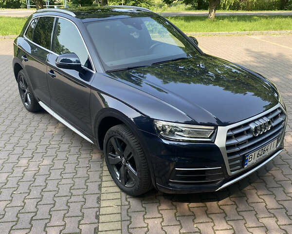 Синий Ауди Ку 5, объемом двигателя 1.98 л и пробегом 132 тыс. км за 27900 $, фото 4 на Automoto.ua