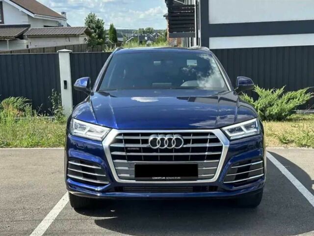 Синий Ауди Ку 5, объемом двигателя 2 л и пробегом 62 тыс. км за 19000 $, фото 2 на Automoto.ua